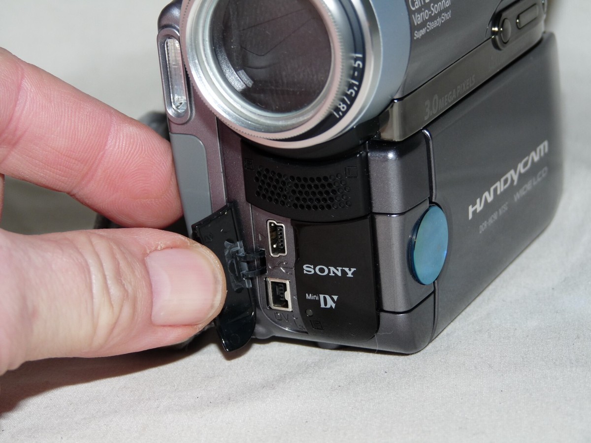 SONY　DCR-HC90　MiniDV対応　セット Sony DCR-HC42E Mini DV Camcorder (Damaged Mechanism) | eBay
