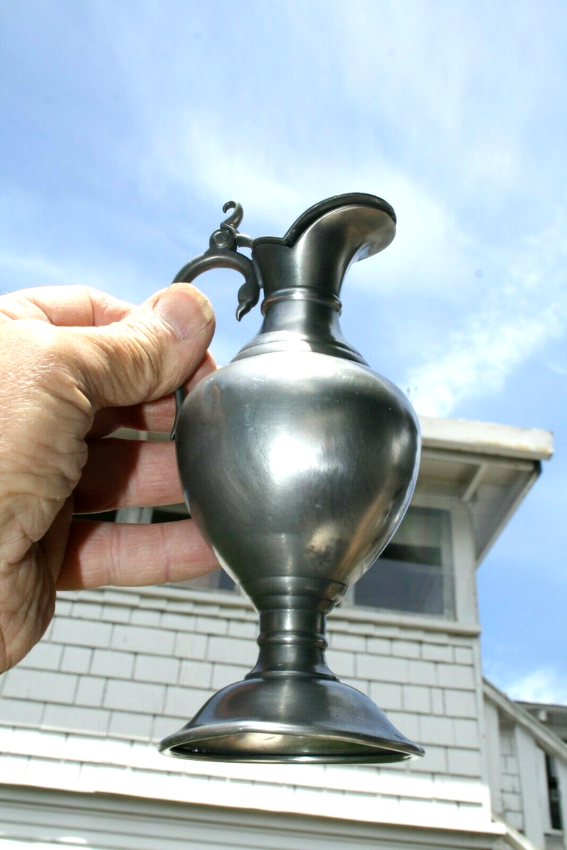 Vintage KMD Royal Holland Pewter Daalderop Lidded Pitcher | eBay