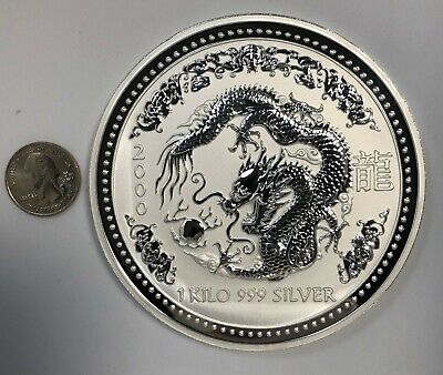 Silver .999 2009 Australia "Year Of The Ox" 50 Cent Coin 1/2 Oz 
