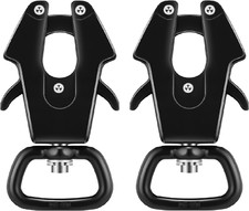 2 Pcs Frog Clip Dog Leash Clip 360 Degree Swivel Clip Heavy Duty Quick