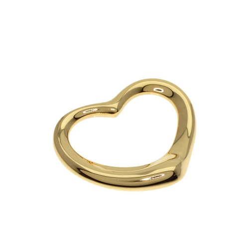 Tiffany&Co. Anhänger oben offenes Herz K18 Gelbgold