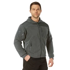 Fits Charcoal Grey  Jacket Tactical Fleece Large96695-L