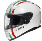 3 Nomi stickers helmet + flag - for chin motorcycle helmet car