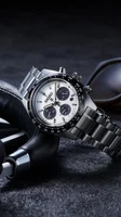 [US] Seiko Prospex Speedtimer SSC813 Panda Solar Chronograph Watch V192 Full Set