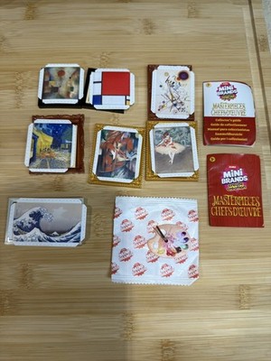 Mini Brands By ZURU Masterpieces Lot Of 7- COMMONS- ballerina Plus More NEW