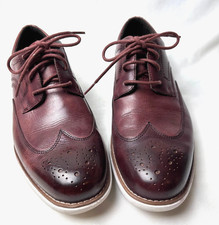 Rockport Garett Wing Tip Mens Oxfords Burgandy Bourgogne 8M - CH5000
