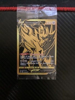 Zamazenta V - SWSH077 - Pokemon Sword & Shield Promo Ultra Rare Card (SEALED)