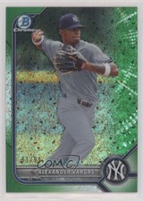 2022 Bowman Green Mini-Diamond Refractor 61/99 Alexander Vargas #BCP-140 0c6