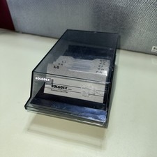 Rolodex Index Tab Business Card File Business Office Desk 8-1/4"x4-3/4" READ