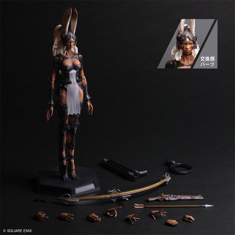 SQUARE ENIX FINAL FANTASY XII PLAY ARTS SHIN Fran Action Figure FF