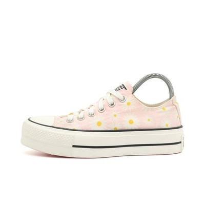 Converse Damen Daisy Platform Sneaker Rosa Textil Low Top All Star EU 36.5