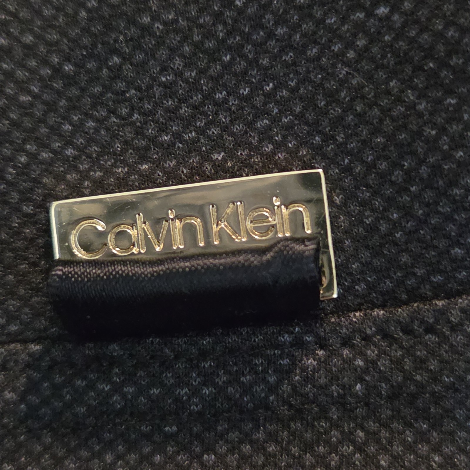 Calvin Klein Pants Womens M Black Slim Fit Ankle Stretch Elastic image 9