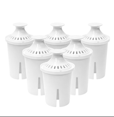 FilterLogic Pitcher Water Filter, Replacement for Brita  Classic (6 packs)