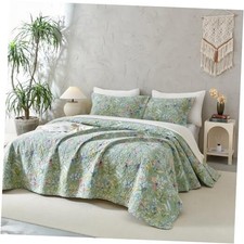 100 Cotton Quilt Queen Size Bedding Set Queen 90 x 98 in Pattern a