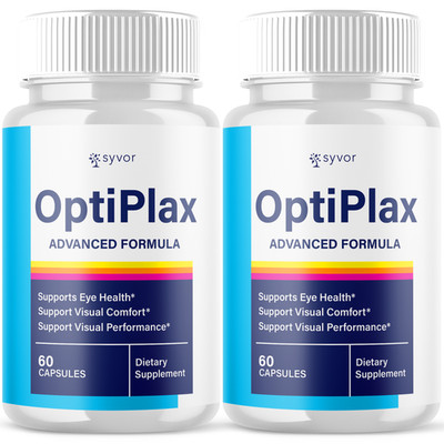 (2 Pack) OptiPlax Enhance Vision, Max Support Healthy Eye Function 120 Capsules