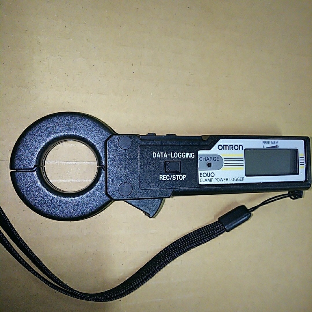 Omron ZN-CTC11 Clamp Power Logger Energy Meter Monitor Tester Japan Used