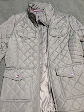 Tommy Hilfiger Women's Quilted Zip-Up Jacket in Khaki Size-Small NWT