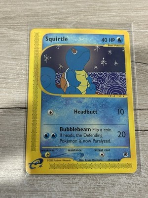 2002 Pokemon Expedition Set Squirtle #132/165 | eBay