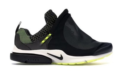 Size 4 Mens (5.5 w's) - Nike Presto Foot Tent Comme des Garcons Black 
