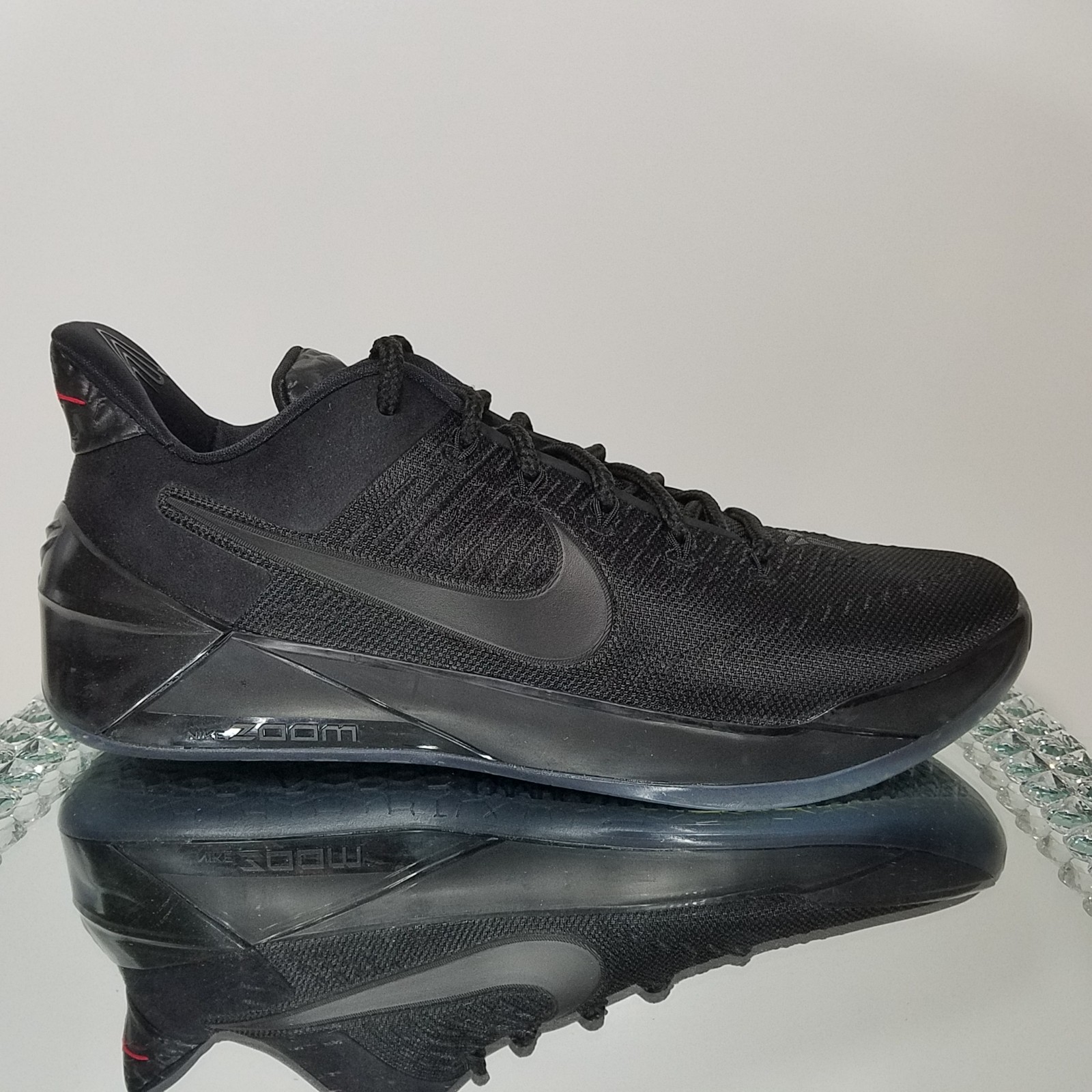 SAOLA Nike Kobe A.D. Black Mamba 2017 Triple Black Uomo Taglia 13 852425 064 NUOVE
