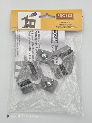 Proses ''Hold & Glue'' Right Angle Holders PR-SS-03 Multi-Scale (2 Per Package)