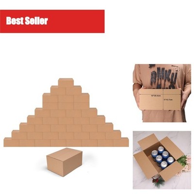 Shipping Boxes 10 x 7 x 5 in 40 Pack Corrugated Mailer Boxes