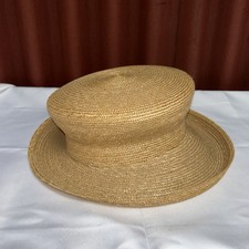 Eric Javits Classic Straw Sun Hat with a Wide, Upturned Brim Classic Style Crown