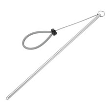Diving Pointer Stick, Alloy Diving Stick Rod with Measurement, Gray