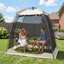   Screen House Gazebo, Pop up Screen Tent, Instant Screen Room with Carry Bag, O