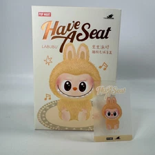USA NEW Authentic Popmart Labubu  Have A Seat Vinyl SEALED Blind Box BABA