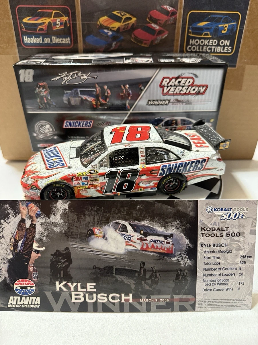 カイル・ブッシュ 2008 スニッカーズ フレイムス 1/24 Kyle Busch Diecast Racing Cars 1:24 2008 Vehicle Year for sale | eBay