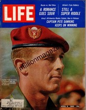 1966 Life April 8 - Pete Dawkins; Cassius Clay wins; Negro runs for Senate