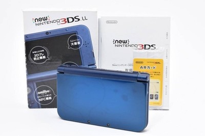 Nintendo 3DS LL Metallic Blue, IPS LCD Top Screen, Recommended for Retro Gamers