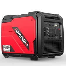 Amerisun 5000W Inverter Gas Generator, 223cc 4-Cycle, 3.43-Gal, EPA Certified