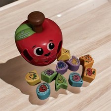 LeapFrog Spin  Change Apple Shape Sorter Shape Sorting Toys with Accessories
