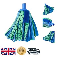 Eco-Friendly Multi+ Mop Replacement: Machine Washable with Stain Removal Strips