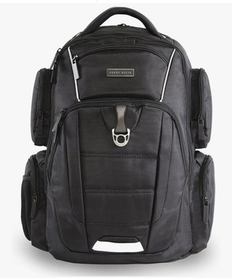 Men's 9-pocket Business Professional Laptop Backpack - P350 Fits Under 15Inch.R4