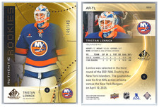 2025-26 Sp Game Used Authentic Rookies Gold #AR-TL Tristan Lennox 149/149