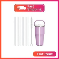 Bubrike Replacement Straws Compatible with Stanley IceFlow 2.0 Flip Straw Tumble