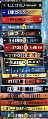 ( 19 bks - 13 pb/6 hc/dj ) ALL by LEE CHILD Jack Reacher series