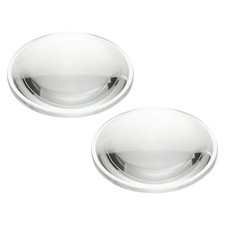 Diameter 64mm Flat Convex Lens, 2 Pcs Height 23mm Optical Lens, 3mm