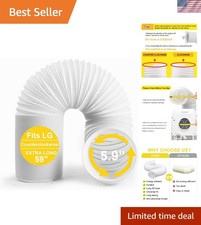 Portable Air Conditioner Hose 5.9 Diameter Anti-clockwise Thread Universal... Portable Air Conditioner Hose 5.9 Diameter Anti-clockwise Thread Universal...
