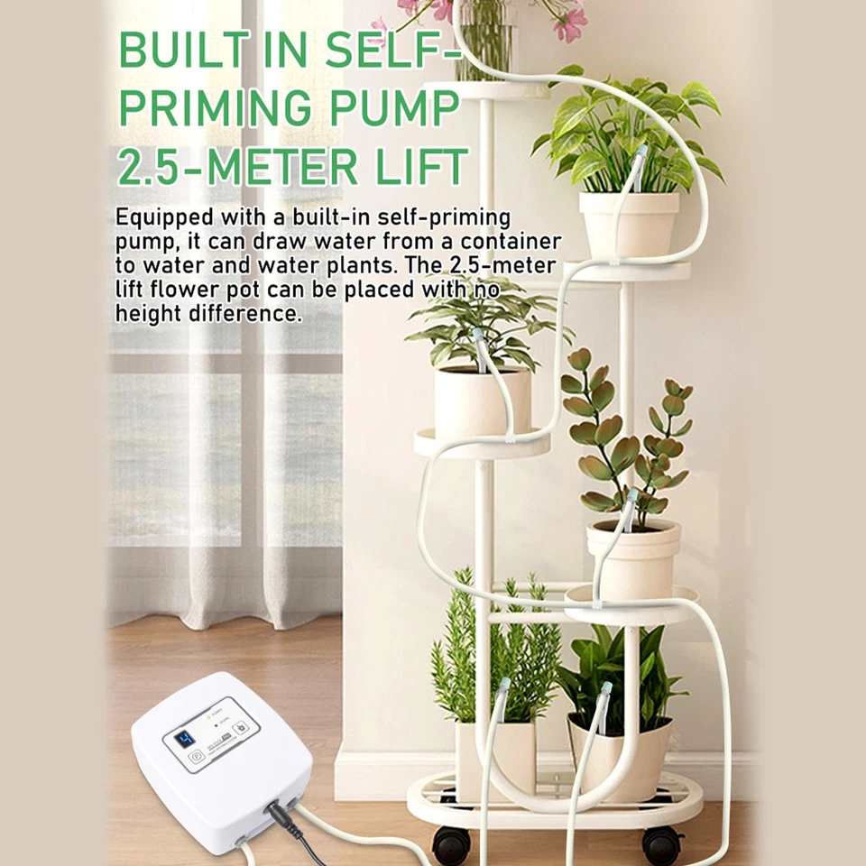 Smart Watering System WIFI Remote Automatic Watering System 1-4 Gear PLDF - Image 2 of 4