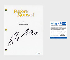 Richard Linklater 'Before Sunset' Director Signed Full Movie Script ACOA