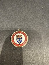 Alter Karnevalsorden K.G. Rot-Weiss Rheinhausen – Emaille – Wappen Duisburg