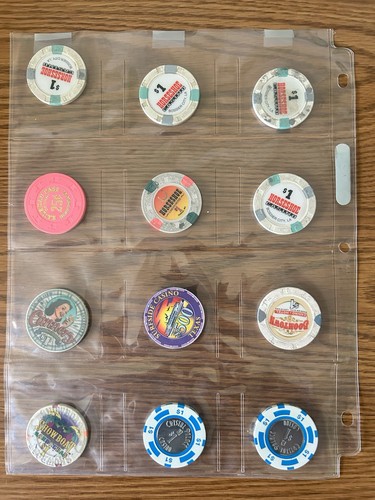 Assorted Casino Chips (24)