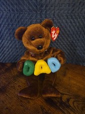 Vintage 2004 Beanie Babie Dad The Bear