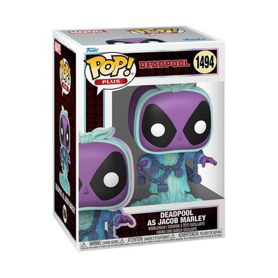 Funko Pop! Plus: Deadpool Ghosr Christmas Past Literary Classics   Deadpool Ghos