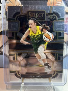 Nika Muhl 2024 Panini Select WNBA RC Base Concourse Rookie #27 SEATTLE Storm RC