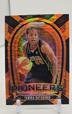 2024 Panini Prizm WNBA - Pioneers Tamika Catchings #7 Orange Pulsar Prizm /75